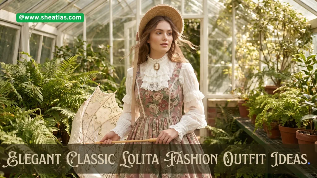 Elegant Classic Lolita Fashion Outfit Ideas